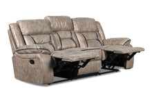 Load image into Gallery viewer, New Classic Furniture Roswell Dual Recliner Sofa in Pewter
