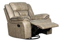Load image into Gallery viewer, New Classic Furniture Roswell Swivel Glider Recliner in Pewter
