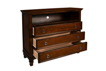 Load image into Gallery viewer, New Classic Furniture Tamarack Media Chest in Brown Cherry
