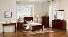 Load image into Gallery viewer, New Classic Furniture Tamarack Twin Bed in Brown Cherry
