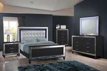 Load image into Gallery viewer, New Classic Furniture Valentino 3 Drawer Nightstand in Black
