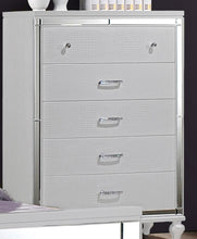 Load image into Gallery viewer, New Classic Furniture Valentino 5 Drawer Chest in White image
