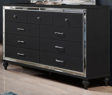 Load image into Gallery viewer, New Classic Furniture Valentino 9 Drawer Dresser in Black image
