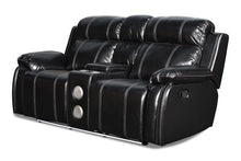 Load image into Gallery viewer, New Classic Fusion Console Loveseat in Black image
