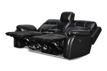 Load image into Gallery viewer, New Classic Fusion Console Loveseat with Power Foot Rest in Ebony
