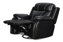Load image into Gallery viewer, New Classic Fusion Swivel Glider Recliner in Black
