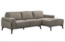 Load image into Gallery viewer, New Classic Lucca Sectional Sofa w/ LAF Loveseat in Slate Gray image

