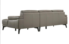 Load image into Gallery viewer, New Classic Lucca Sectional Sofa w/ LAF Loveseat in Slate Gray
