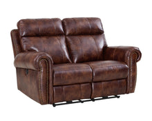 Load image into Gallery viewer, New Classic Roycroft Power Recliner Loveseat in Pecan
