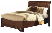 Load image into Gallery viewer, New Classic Sheridan California King Sleigh Bed in Burnished Cherry
