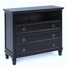Load image into Gallery viewer, New Classic Tamarack 3-Drawer Media Chest in Black image
