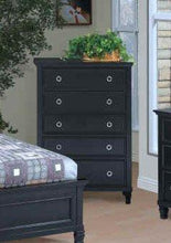 Load image into Gallery viewer, New Classic Tamarack 5-Drawer Chest in Black image
