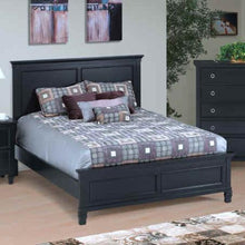 Load image into Gallery viewer, New Classic Tamarack California King Panel Bed in Black image
