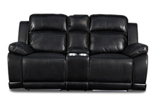 Load image into Gallery viewer, New Classic Vega Power Console Loveseat in Premiere Black
