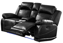 Load image into Gallery viewer, New Classic Vega Power Console Loveseat in Premiere Black
