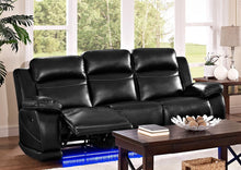Load image into Gallery viewer, New Classic Vega Dual Recliner Sofa in Premiere Black image
