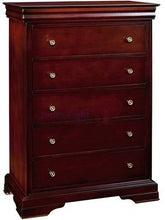 Load image into Gallery viewer, New Classic Versaille 5 Drawer Lift Top Chest in Bordeaux
