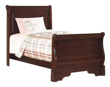 Load image into Gallery viewer, New Classic Versaille Youth Twin Sleigh Bed in Bordeaux
