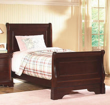 Load image into Gallery viewer, New Classic Versaille Youth Full Sleigh Bed in Bordeaux image
