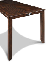 Load image into Gallery viewer, AMY 60&quot; COUNTER TABLE+CHAIRS W/STG (5 PC) -CHERRY

