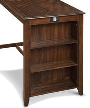 Load image into Gallery viewer, AMY 60&quot; COUNTER TABLE+CHAIRS W/STG (5 PC) -CHERRY
