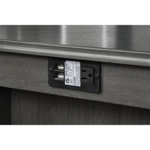 Load image into Gallery viewer, AMY 60&quot; COUNTER TABLE+CHAIRS W/STG (5 PCS) -GRAY
