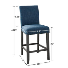 Load image into Gallery viewer, CRISPIN MARINE BLUE COUNTER CHAIR- (2/Ctn)

