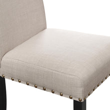 Load image into Gallery viewer, CRISPIN NATURAL BEIGE BAR CHAIR- (2/ Ctn)
