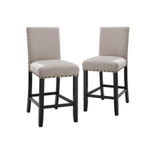Load image into Gallery viewer, CRISPIN NATURAL BEIGE COUNTER CHAIR- (2/Ctn)
