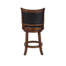 Load image into Gallery viewer, BRISTOL 24&quot; COUNTER STOOL-DK BROWN W/PU SEAT
