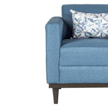 Load image into Gallery viewer, AIDEN CHAIR W/1 THROW PILLOW-BLUE
