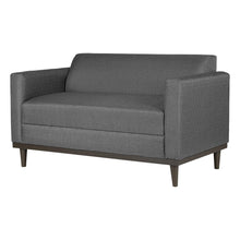Load image into Gallery viewer, AIDEN LOVESEAT W/2 THROW PILLOWS-SILVER GRAY
