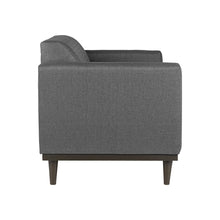 Load image into Gallery viewer, AIDEN LOVESEAT W/2 THROW PILLOWS-SILVER GRAY
