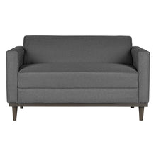 Load image into Gallery viewer, AIDEN LOVESEAT W/2 THROW PILLOWS-SILVER GRAY
