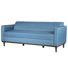 Load image into Gallery viewer, AIDEN SOFA W/3 THROW PILLOWS-BLUE
