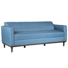 Load image into Gallery viewer, AIDEN SOFA W/3 THROW PILLOWS-BLUE
