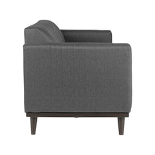 Load image into Gallery viewer, AIDEN SOFA W/3 THROW PILLOWS-SILVER GRAY

