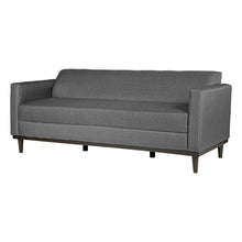 Load image into Gallery viewer, AIDEN SOFA W/3 THROW PILLOWS-SILVER GRAY
