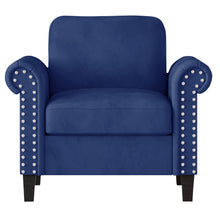 Load image into Gallery viewer, ALANI ACCENT CHAIR-DEEP BLUE
