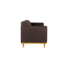 Load image into Gallery viewer, AIDEN SOFA W/3 THROW PILLOWS-CHOCOLATE
