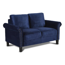 Load image into Gallery viewer, ALANI LOVESEAT-DEEP BLUE
