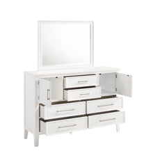 Load image into Gallery viewer, ANDOVER 60&quot; DRESSER W/DOORS-WHITE
