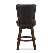 Load image into Gallery viewer, ASTIN 24&quot; SWIVEL COUNTER STOOL-BLACK/CHERRY
