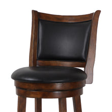 Load image into Gallery viewer, BRISTOL 29&quot; BAR STOOL-DK BROWN W/PU SEAT

