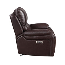 Load image into Gallery viewer, CICERO GLIDER RECLINER W/ PWR FR &amp; HR-BROWN
