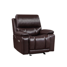Load image into Gallery viewer, CICERO GLIDER RECLINER-BROWN
