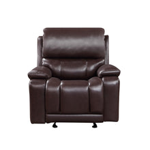 Load image into Gallery viewer, CICERO GLIDER RECLINER-BROWN
