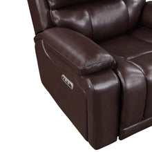 Load image into Gallery viewer, CICERO GLIDER RECLINER-BROWN
