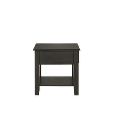 Load image into Gallery viewer, EVANDER END TABLE WITH DRAWER-ESPRESSO
