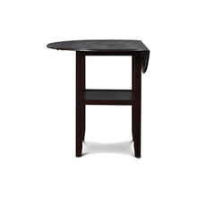 Load image into Gallery viewer, GIA 42&quot; COUNTER DROP LEAF TABLE W/2 CHAIRS-EBONY
